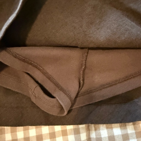 Free People My Little Micro Mini Cotton Linen Skort - Picture 5 of 6